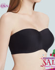 STRAPLESS BRA (BigSize 85-90) เสื้อชั้นใน 1/2 Cup ซ่อนโครง ถอดสายบ่า (DB31209)  ราคาปกติ 1,100.-