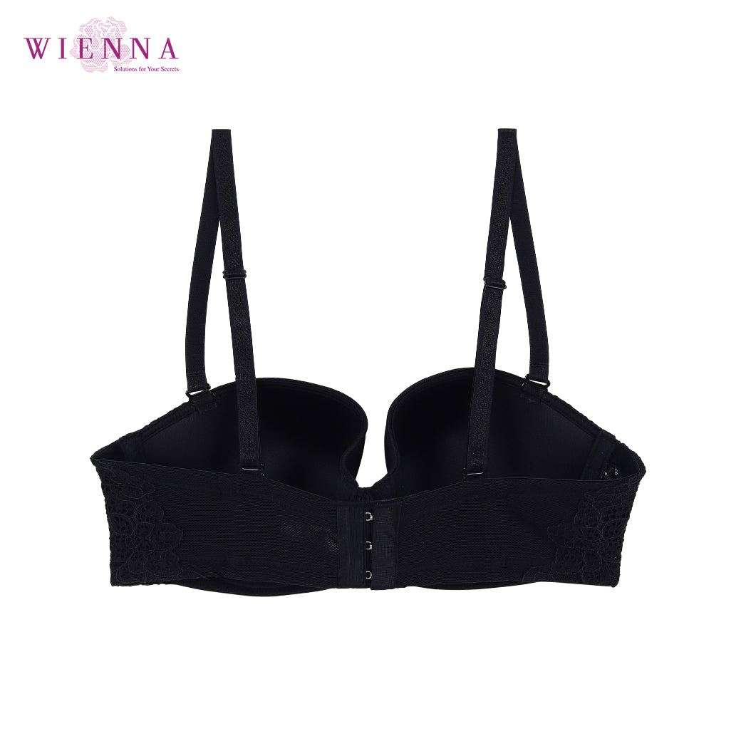 CLEARANCE SALE WIENNA (BC70,DE70-75) เสื้อชั้นใน 1/2 Cup โมลบาง ถอดสายบ่า (DB31210)