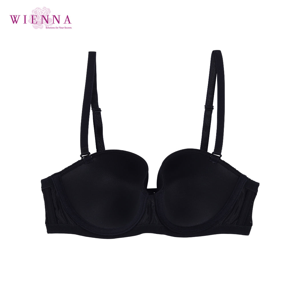 CLEARANCE SALE WIENNA (BC70,DE70-75) เสื้อชั้นใน 1/2 Cup โมลบาง ถอดสายบ่า (DB31210)
