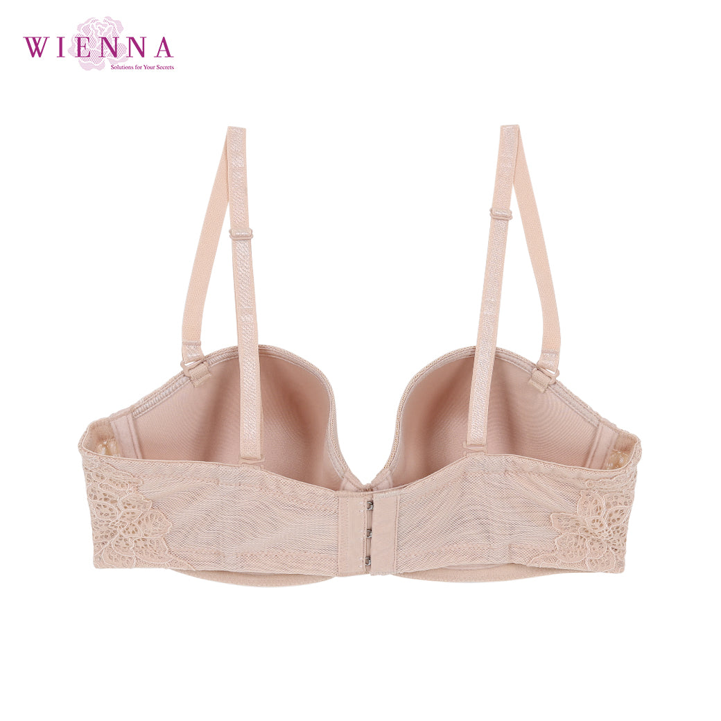 CLEARANCE SALE WIENNA (BC70,DE70-75) เสื้อชั้นใน 1/2 Cup โมลบาง ถอดสายบ่า (DB31210)