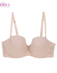 CLEARANCE SALE WIENNA (BC70,DE70-75) เสื้อชั้นใน 1/2 Cup โมลบาง ถอดสายบ่า (DB31210)