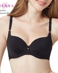 Clearance Sale WIENNA (CD70) เสื้อชั้นใน 4/5 คัพ เสริมโครง seamless บาง (DB31415)