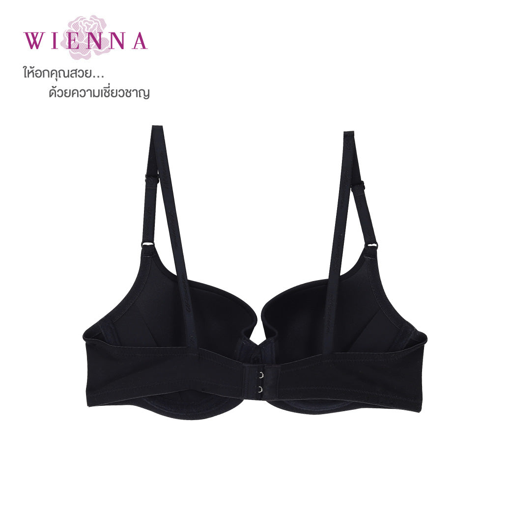 Clearance Sale WIENNA (CD70) เสื้อชั้นใน 4/5 คัพ เสริมโครง seamless บาง (DB31415)