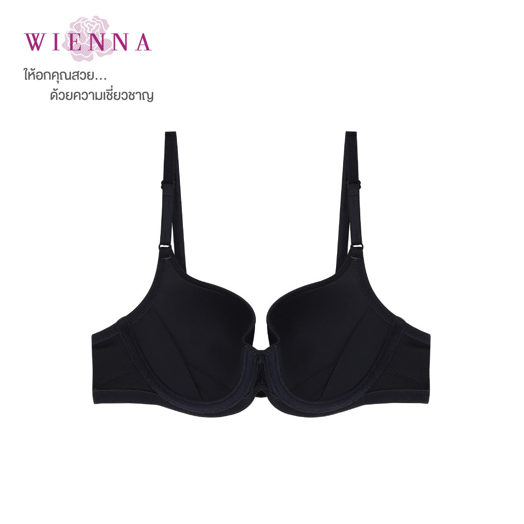 Clearance Sale WIENNA (CD70) เสื้อชั้นใน 4/5 คัพ เสริมโครง seamless บาง (DB31415)