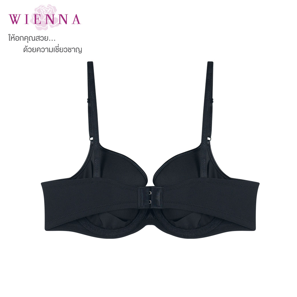 .WIENNA เสื้อชั้นใน (B80,D75-80,E75) 4/5 Cup เสริมโครง เต้าโมลบาง (BDB41422) Wiennashop