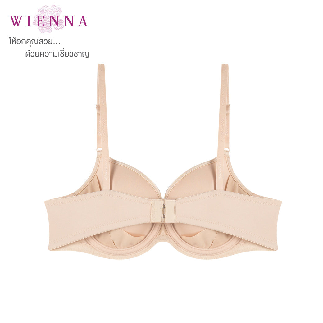 .WIENNA เสื้อชั้นใน (B80,D75-80,E75) 4/5 Cup เสริมโครง เต้าโมลบาง (BDB41422) Wiennashop