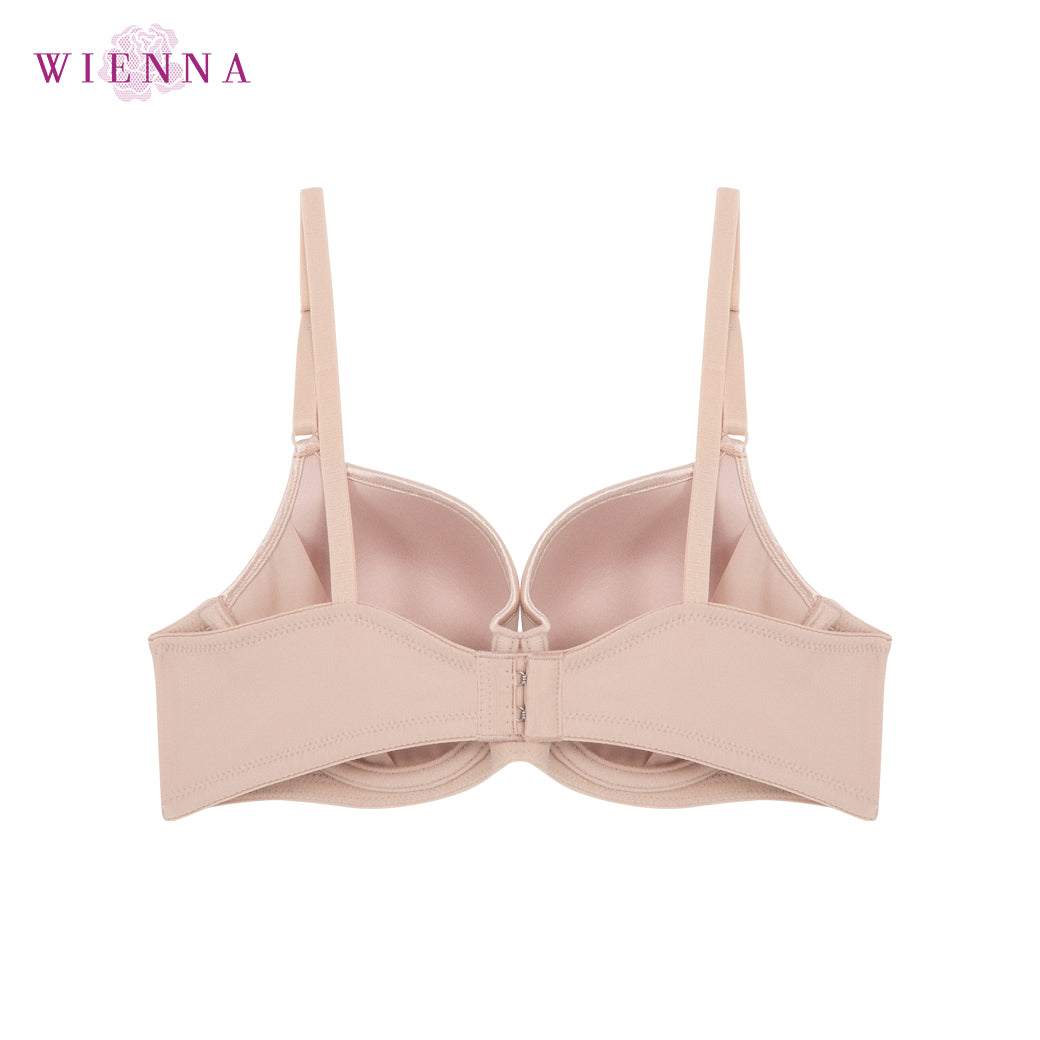 WIENNA เสื้อชั้นใน (B75) 4/5 Cup เสริมโครง เต้าโมลบาง (DB41423)