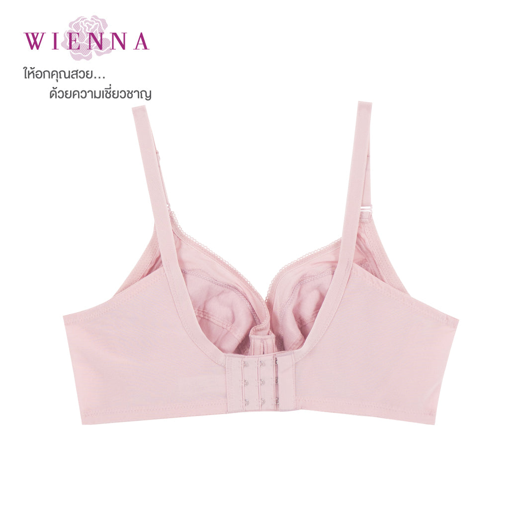 NEW WIENNA (BIGSIZE) เสื้อชั้นใน Full Cup เสริมโครง เต้าซับบาง (DB43108) ราคาปกติ 1,390.- Wiennashop