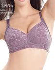 Clearance Sale WIENNA (DE70) เสื้อชั้นใน full cup ไม่มีโครง เสริมบาง (DB45114)
