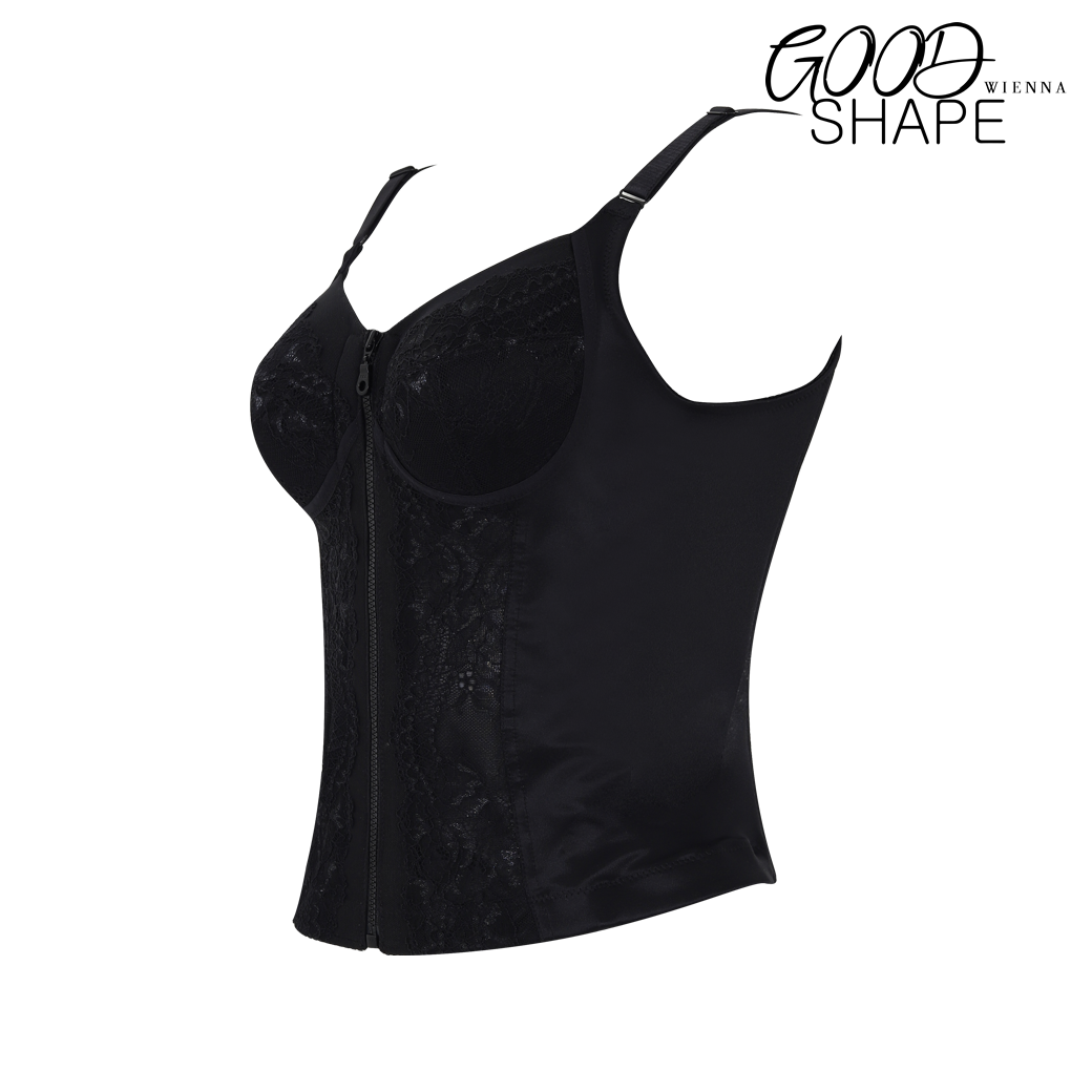 WIENNA Long Bra บราตัวยาวไซซ์ใหญ่ (ฺBCDE85-95) แบบเต็มเต้า ไร้โครง (DB45121) Wiennashop
