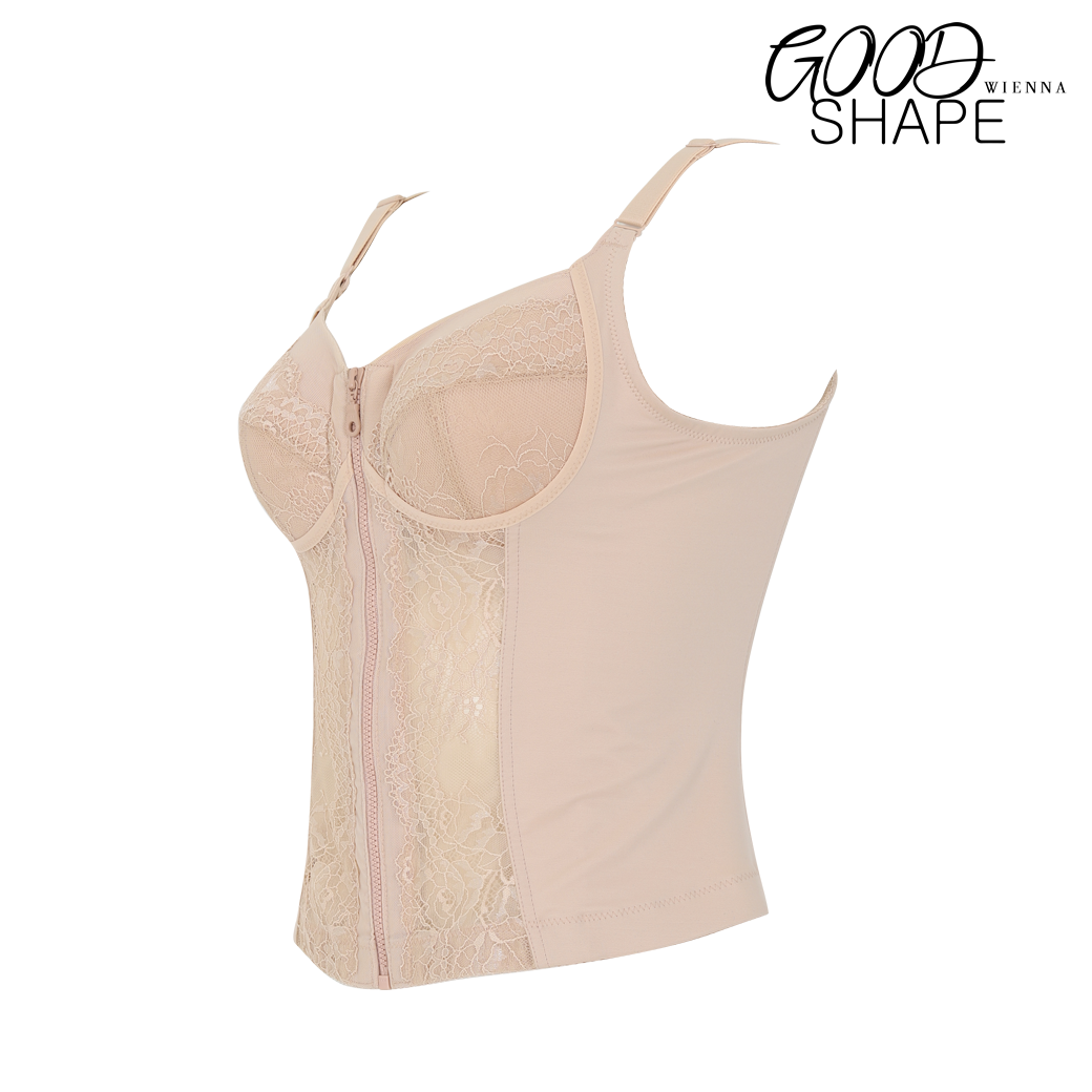 WIENNA Long Bra บราตัวยาวไซซ์ใหญ่ (ฺBCDE85-95) แบบเต็มเต้า ไร้โครง (DB45121) Wiennashop