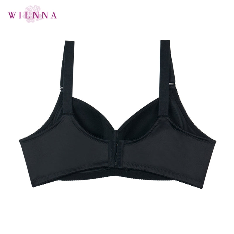 WIENNA เสื้อชั้นใน (BCDE85-95) Full Cup ไร้โครง เต้าซับบาง (DB45122) Wiennashop