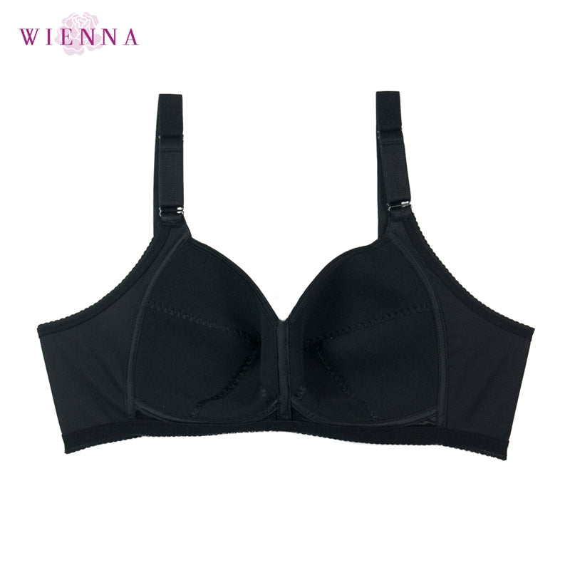 WIENNA เสื้อชั้นใน (BCDE85-95) Full Cup ไร้โครง เต้าซับบาง (DB45122) Wiennashop