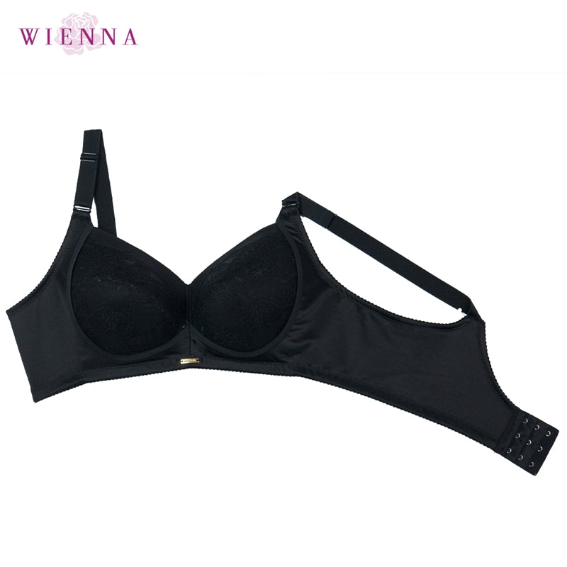 WIENNA เสื้อชั้นใน (BCDE85-95) Full Cup ไร้โครง เต้าซับบาง (DB45122) Wiennashop