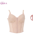 WIENNA Long Bra บราตัวยาว ไซซ์ใหญ่ แบบเต็มเต้า ไร้โครง (DB45128) Wiennashop
