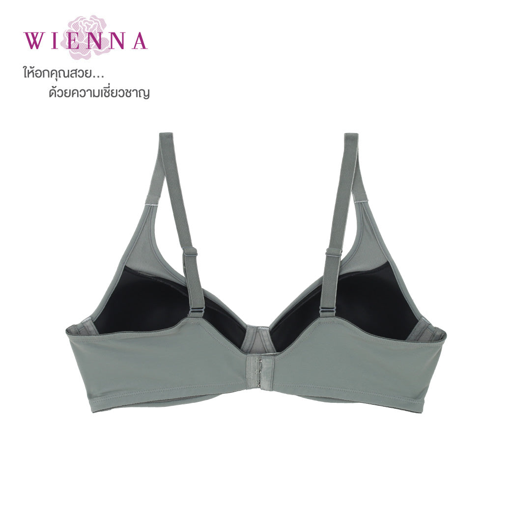 TRIPLE WIRELESS (BigSize 85-90) เสื้อชั้นใน 4/5 cup ไร้โครง เต้าโมลบาง (DB45906) ราคาปกติ 1,350.-