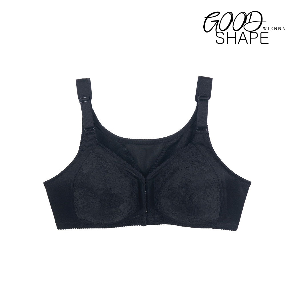 WIENNA เสื้อชั้นใน (CD85, E80) Full Cup ไร้โครง แบบตะขอหน้า (DB47108) Wiennashop