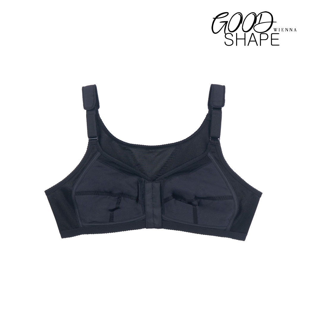 WIENNA เสื้อชั้นใน (CD85, E80) Full Cup ไร้โครง แบบตะขอหน้า (DB47108) Wiennashop