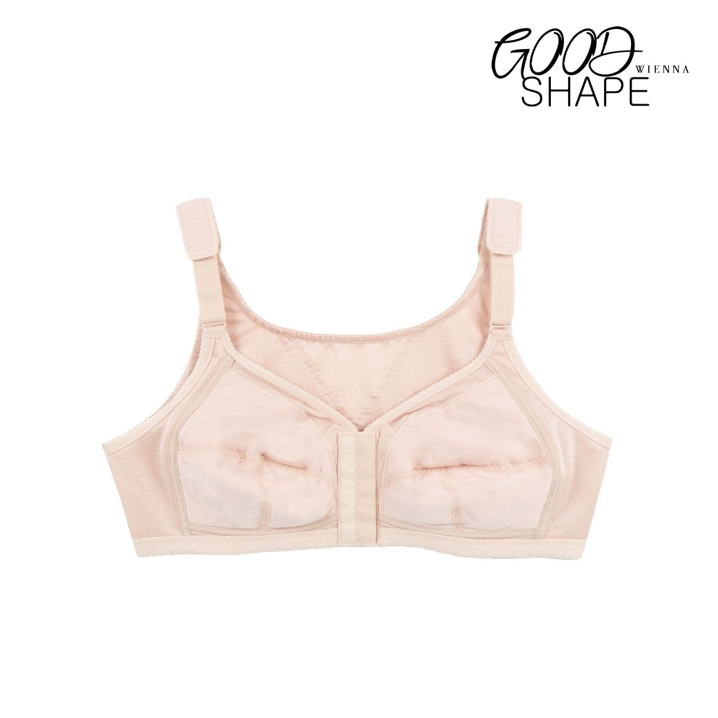 WIENNA เสื้อชั้นใน (CD85, E80) Full Cup ไร้โครง แบบตะขอหน้า (DB47108) Wiennashop
