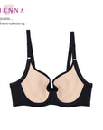 Clearance Sale WIENNA (BCDE70) เสื้อชั้นใน 4/5 คัพมีโครง เสริมบาง (DB51416)