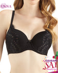 CLASSY LACE เสื้อชั้นใน 4/5 Cup เสริมโครง เต้าเสริมบาง (DB61400)