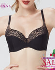 Beauty 5 Cup เสื้อชั้นใน 4/5 คัพ เสริมโครง เต้าเสริมบาง (DB61401) ราคาปกติ 790.-
