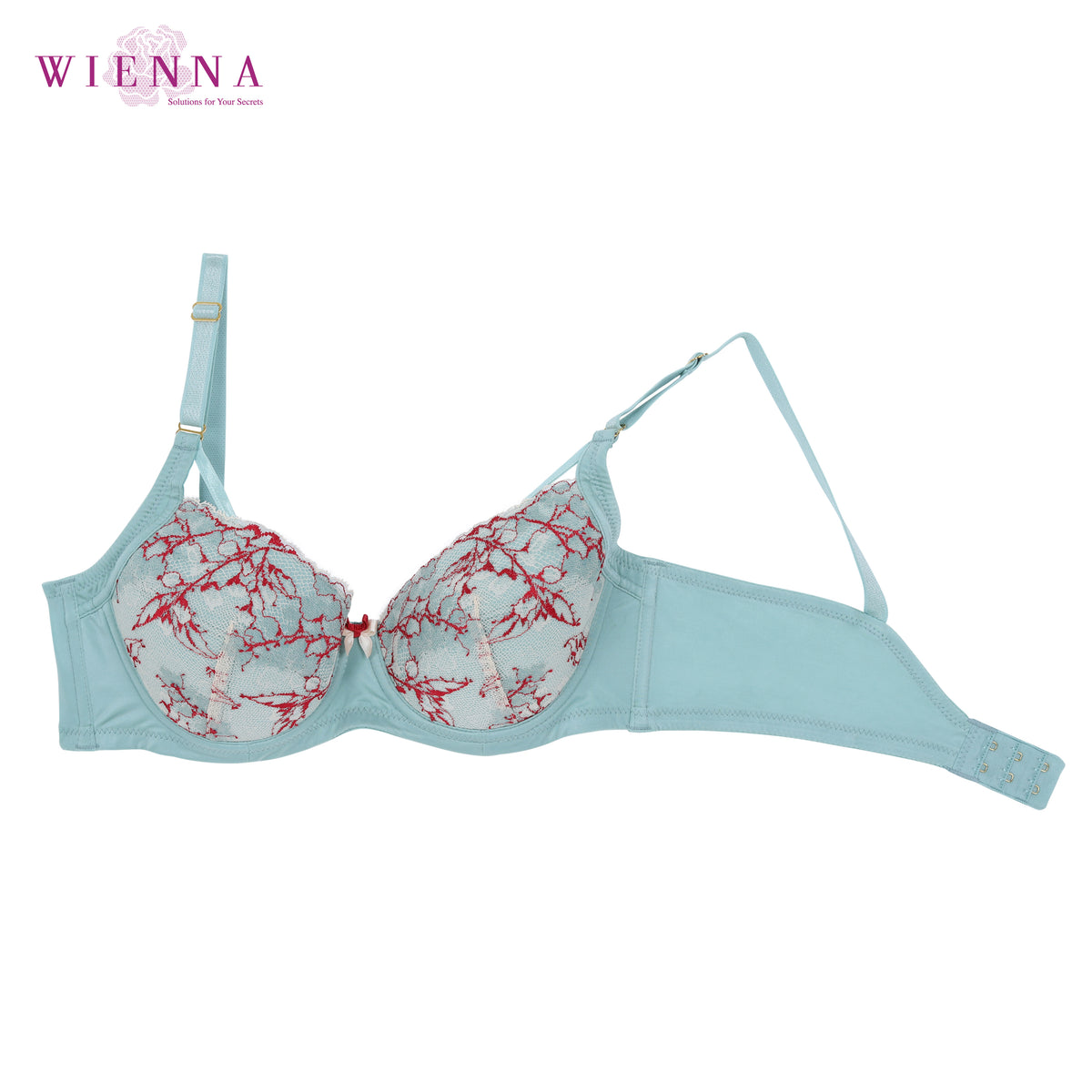Clearance Sale WIENNA (CDE70) เสื้อชั้นใน 4/5 คัพมีโครง เสริมบาง (DB61407)