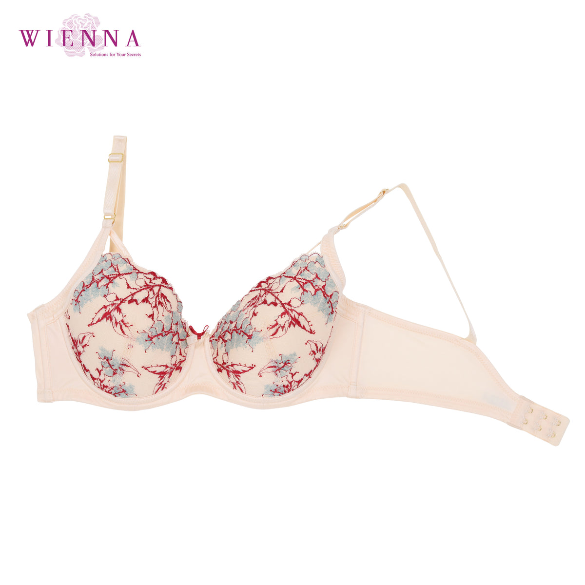 Clearance Sale WIENNA (CDE70) เสื้อชั้นใน 4/5 คัพมีโครง เสริมบาง (DB61407)