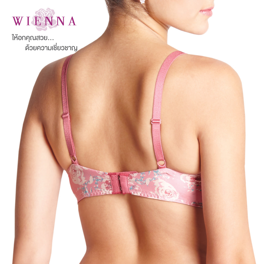 Clearance Sale WIENNA (CDE70) เสื้อชั้นใน 4/5 คัพมีโครง โมลบาง (DB61415)