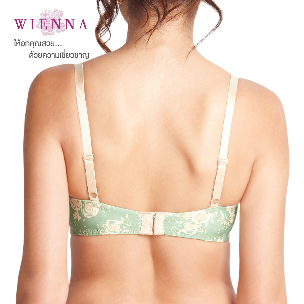 Clearance Sale WIENNA (CDE70) เสื้อชั้นใน 4/5 คัพมีโครง โมลบาง (DB61415)