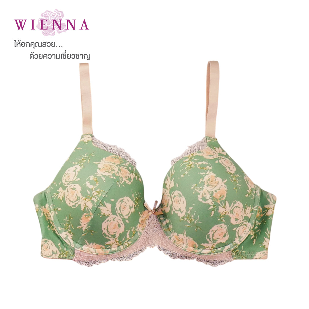 Clearance Sale WIENNA (CDE70) เสื้อชั้นใน 4/5 คัพมีโครง โมลบาง (DB61415)