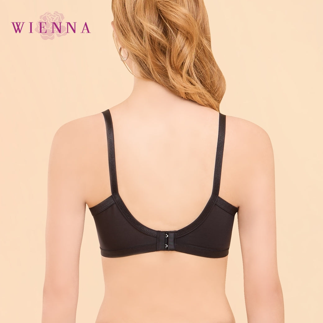New Collection Bra Limited เสื้อชั้นใน 4/5 Cup เสริมโครง เต้าปั๊มซิมเลส Push Up(DB91403) ราคาปกติ 790.-
