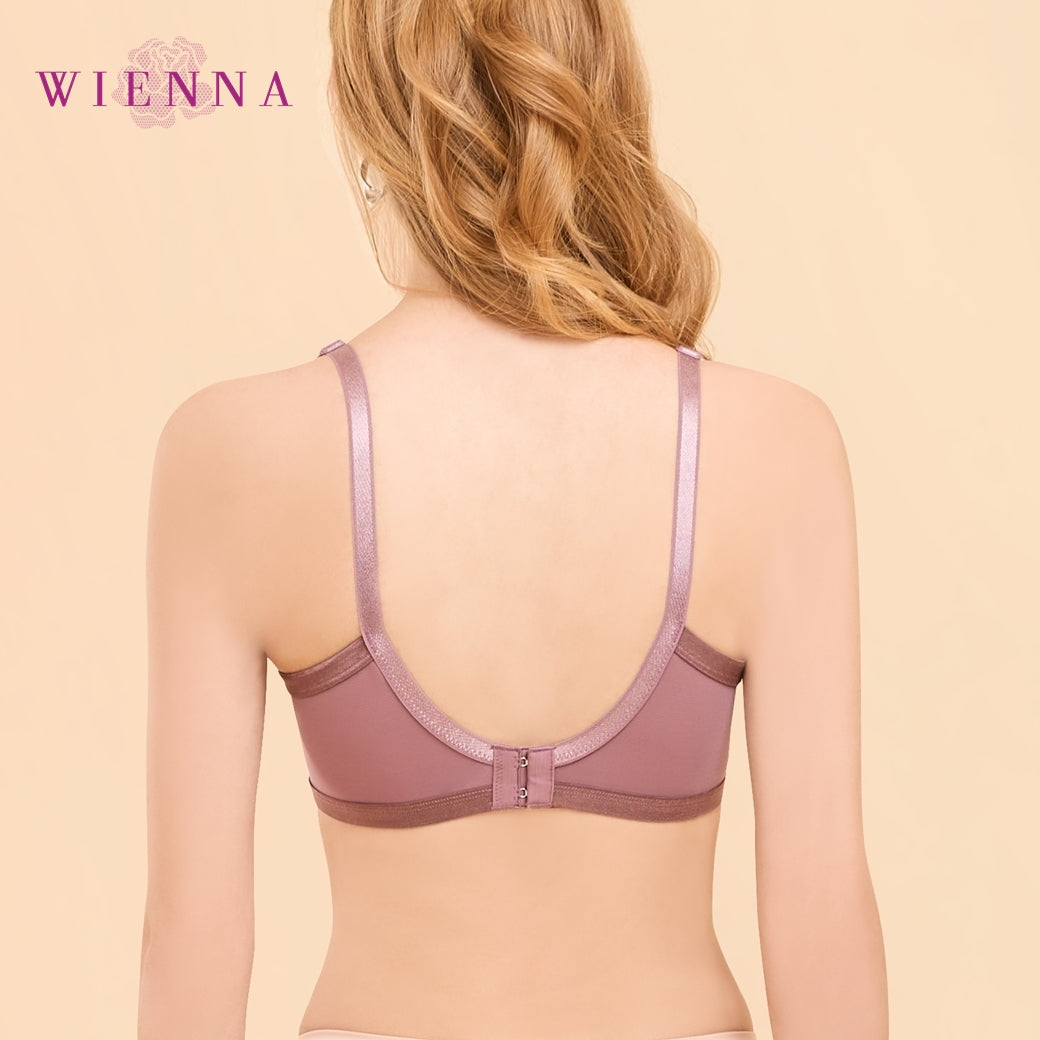 New Collection Bra Limited เสื้อชั้นใน 4/5 Cup เสริมโครง เต้าปั๊มซิมเลส Push Up(DB91403) ราคาปกติ 790.-