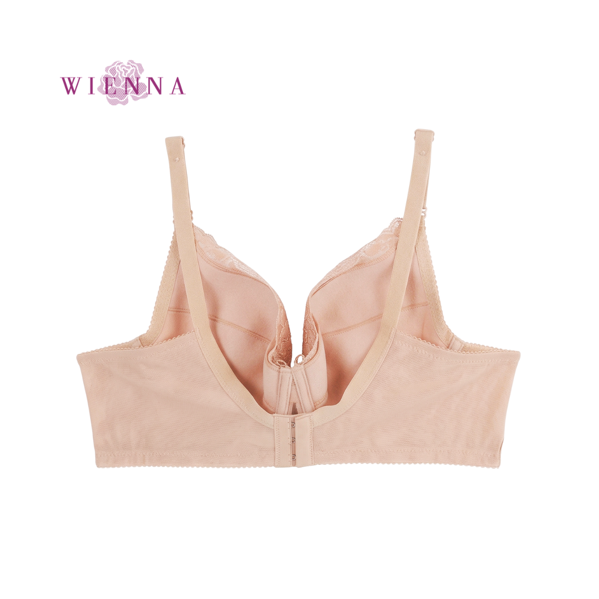 NEW BIG CUP BIG SIZE เสื้อชั้นใน 4/5 Cup เสริมโครง เต้ายูรีเทนโฟมบาง (DB91425) ราคาปกติ 1,190.- Wiennashop