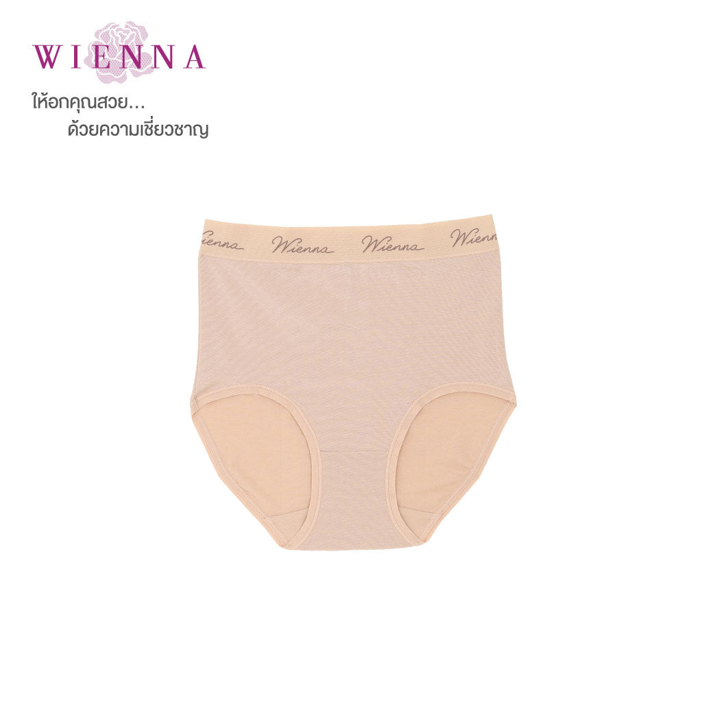 WIENNA PANTIES SPANDEX กางเกงชั้นใน แบบเต็มตัว ขอบอักษร SIZE Q (DU84027) Wiennashop