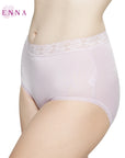 PANTIES SPANDEX กางเกงชั้นใน แบบเต็มตัว ขอบลูกไม้ (DU14153)