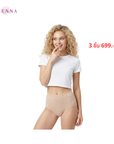 WIENNA PANTIES SPANDEX กางเกงชั้นใน แบบเต็มตัว ขอบลูกไม้ (DU14153) Wiennashop