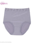 PANTIES SPANDEX กางเกงชั้นใน แบบเต็มตัว ขอบลูกไม้ (DU14153)