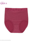 PANTIES SPANDEX กางเกงชั้นใน แบบเต็มตัว ขอบลูกไม้ (DU14153)