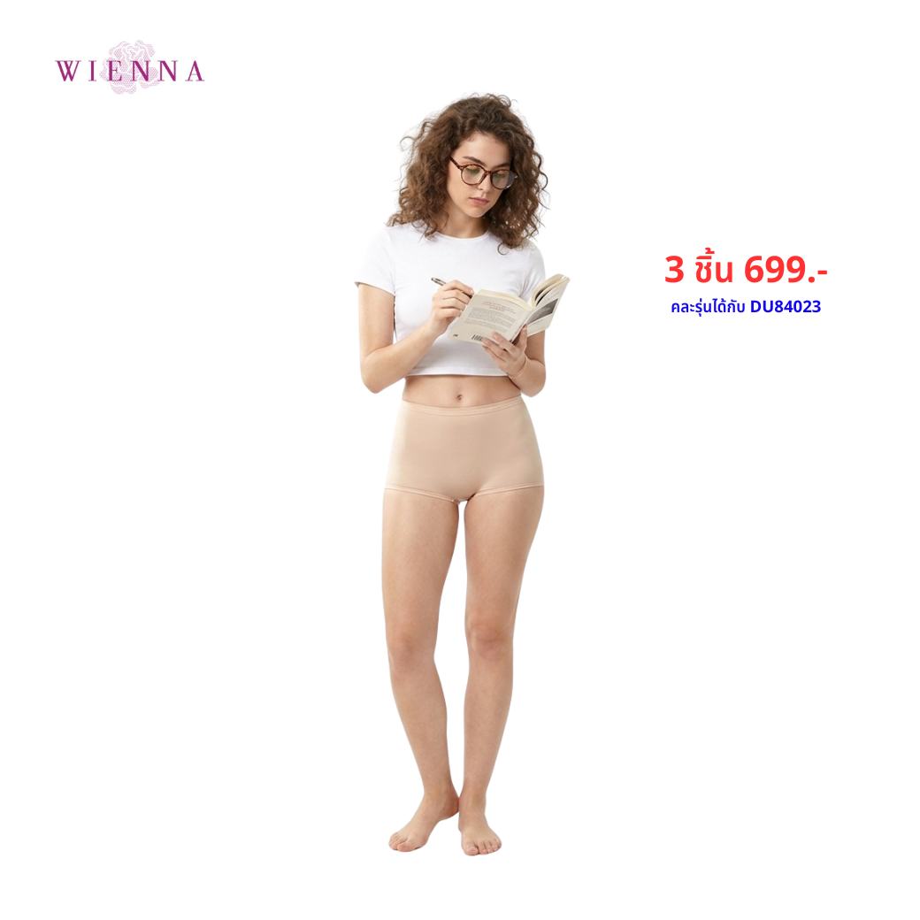 WIENNA PANTIES Boy-legs กางเกงชั้นใน แบบเต็มตัว ขาสั้น(DU15044) Wiennashop