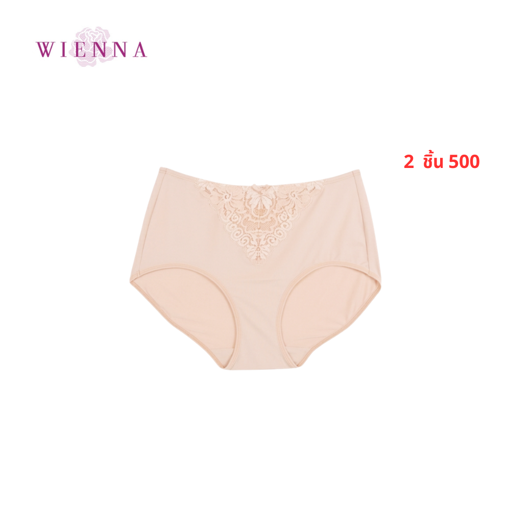 NEW WIENNA กางเกงชั้นใน เข้าคู่บรา แบบกึ่งเต็มตัว L,E,X (DU23558) Wiennashop