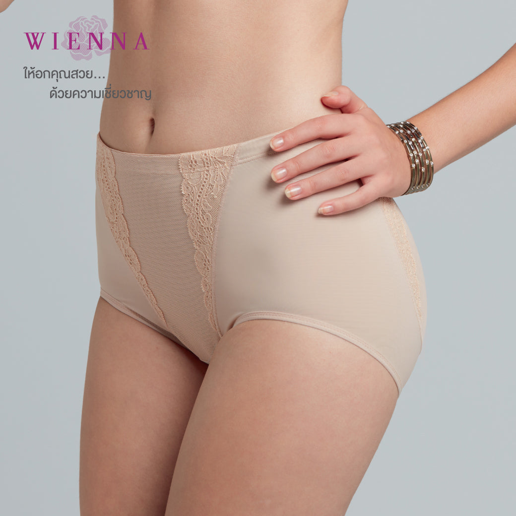 WIENNA PANTS (size L,E) กางเกงกึ่งสเตย์ขากลม ไซซ์เล็ก ความกระชับระดับปานกลาง (DY13122)