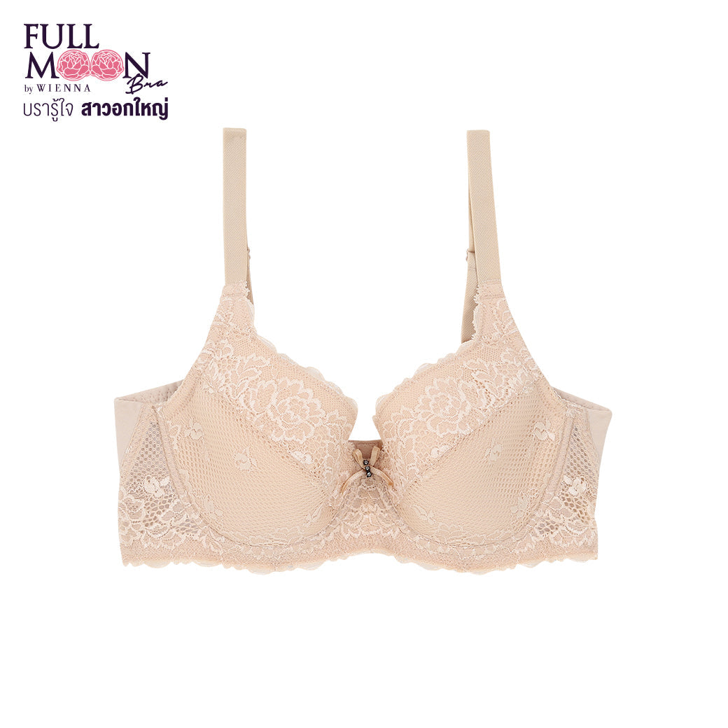 WIENNA Fullmoon (BigCup) เสื้อชั้นใน 4/5 Cup เสริมโครง เต้าเสริมบาง (NB41404) Wiennashop