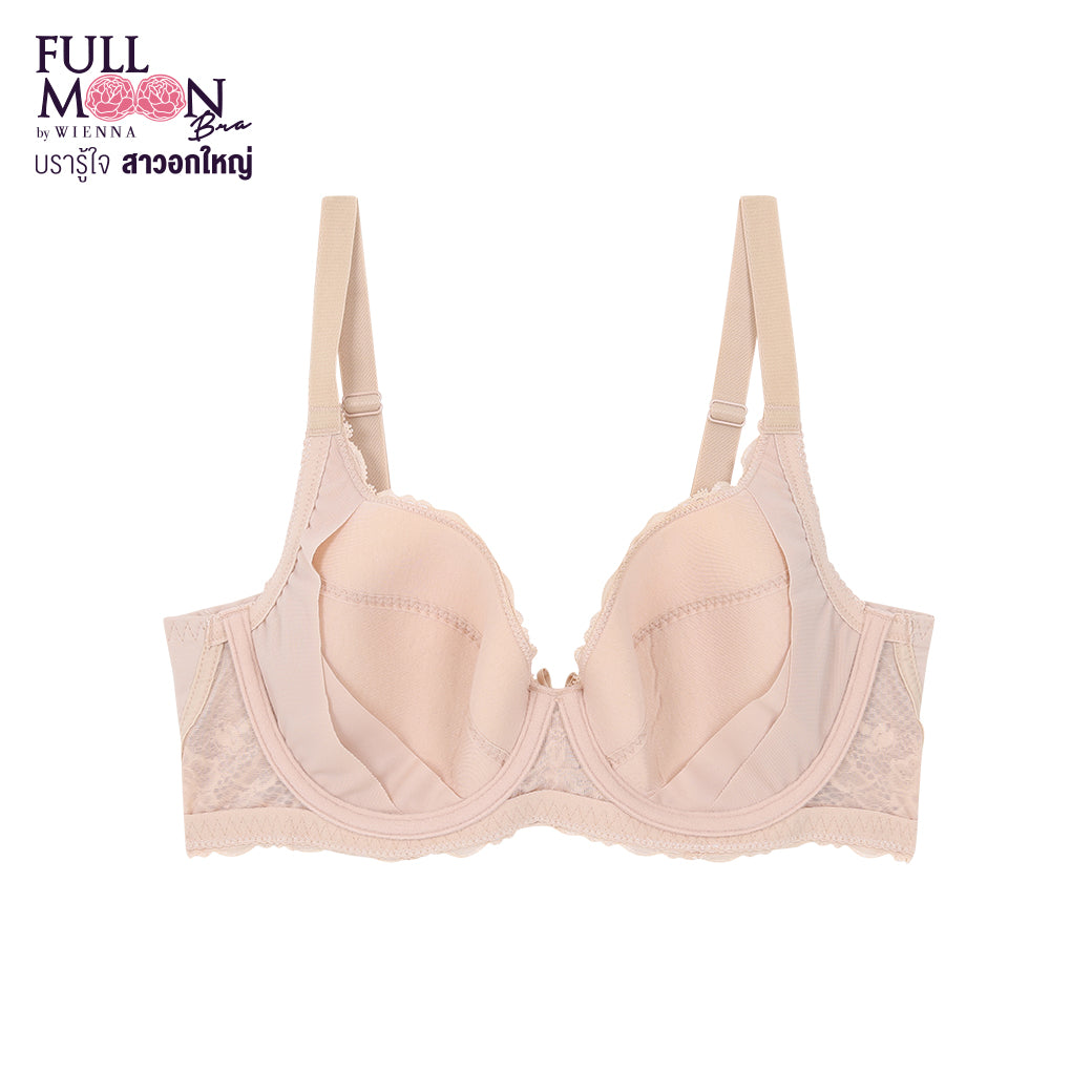 WIENNA Fullmoon (BigCup) เสื้อชั้นใน 4/5 Cup เสริมโครง เต้าเสริมบาง (NB41404) Wiennashop