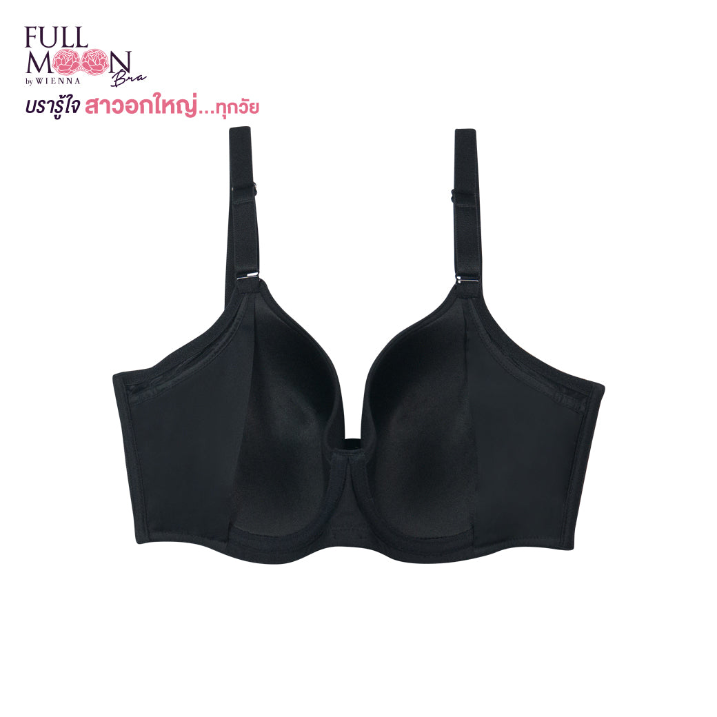 .WIENNA Fullmoon (DE85-95,F85-90,G85) เสื้อชั้นใน 4/5 Cup เสริมโครง เต้าโมลบาง (BNB41413) Wiennashop