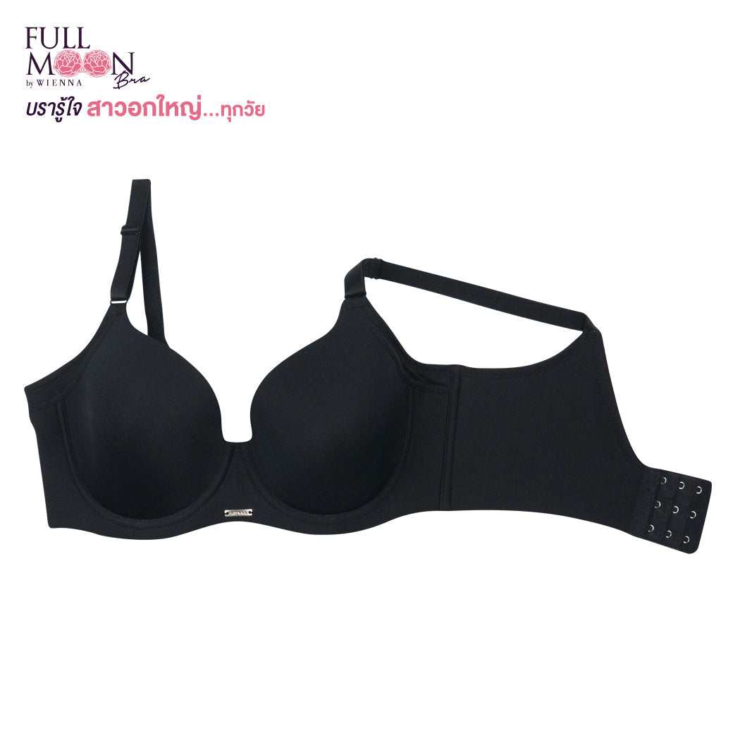 .WIENNA Fullmoon (DE85-95,F85-90,G85) เสื้อชั้นใน 4/5 Cup เสริมโครง เต้าโมลบาง (BNB41413) Wiennashop