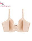 .WIENNA Fullmoon (DE85-95,F85-90,G85) เสื้อชั้นใน 4/5 Cup เสริมโครง เต้าโมลบาง (BNB41413) Wiennashop