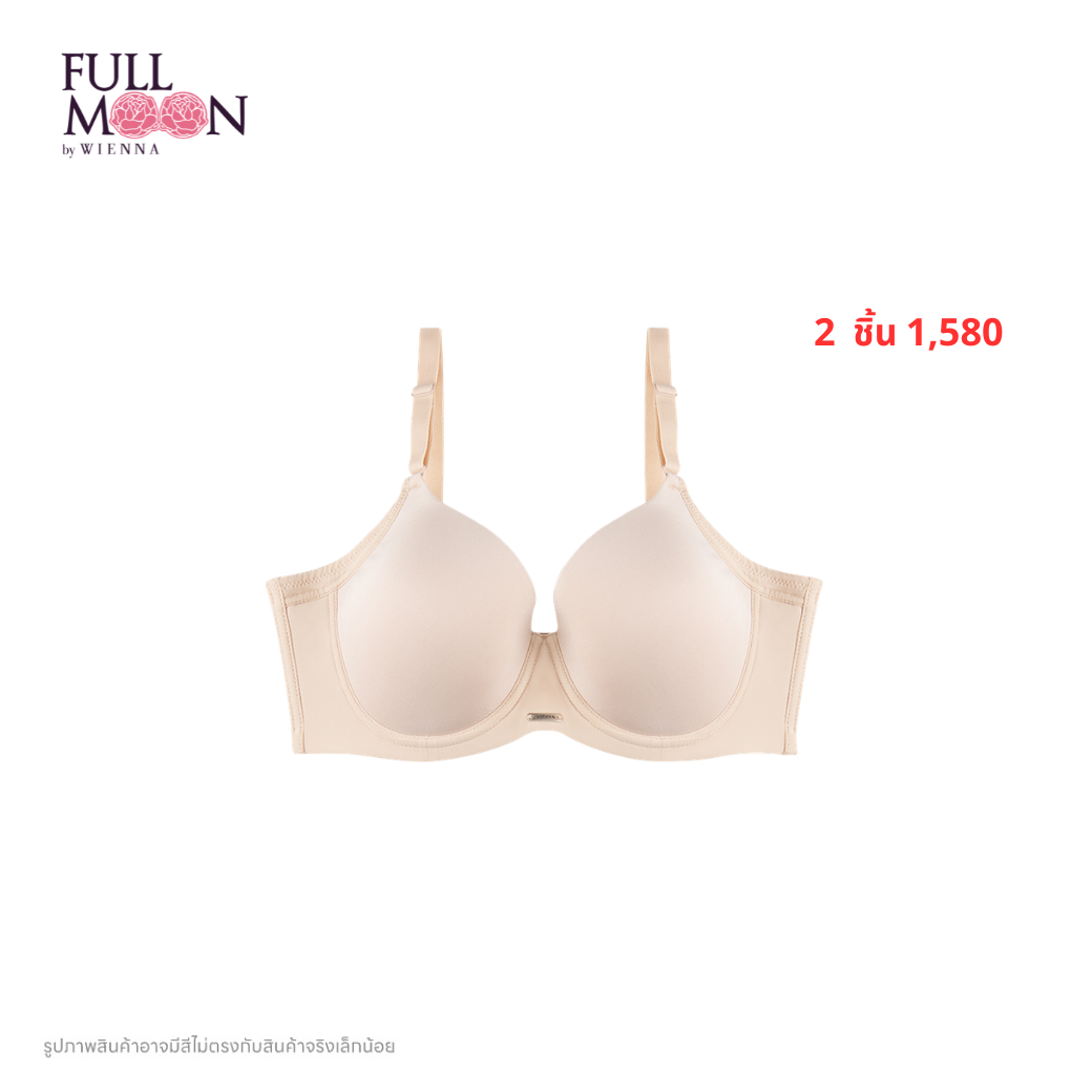 WIENNA Fullmoon (DEFG75-80) เสื้อชั้นใน 4/5 Cup เสริมโครง เต้าโมลบาง Air-Flow (NB41400) Wiennashop