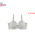 WIENNA Fullmoon (DEFG75-80) เสื้อชั้นใน 4/5 Cup เสริมโครง เต้าโมลบาง Air-Flow (NB41400) Wiennashop