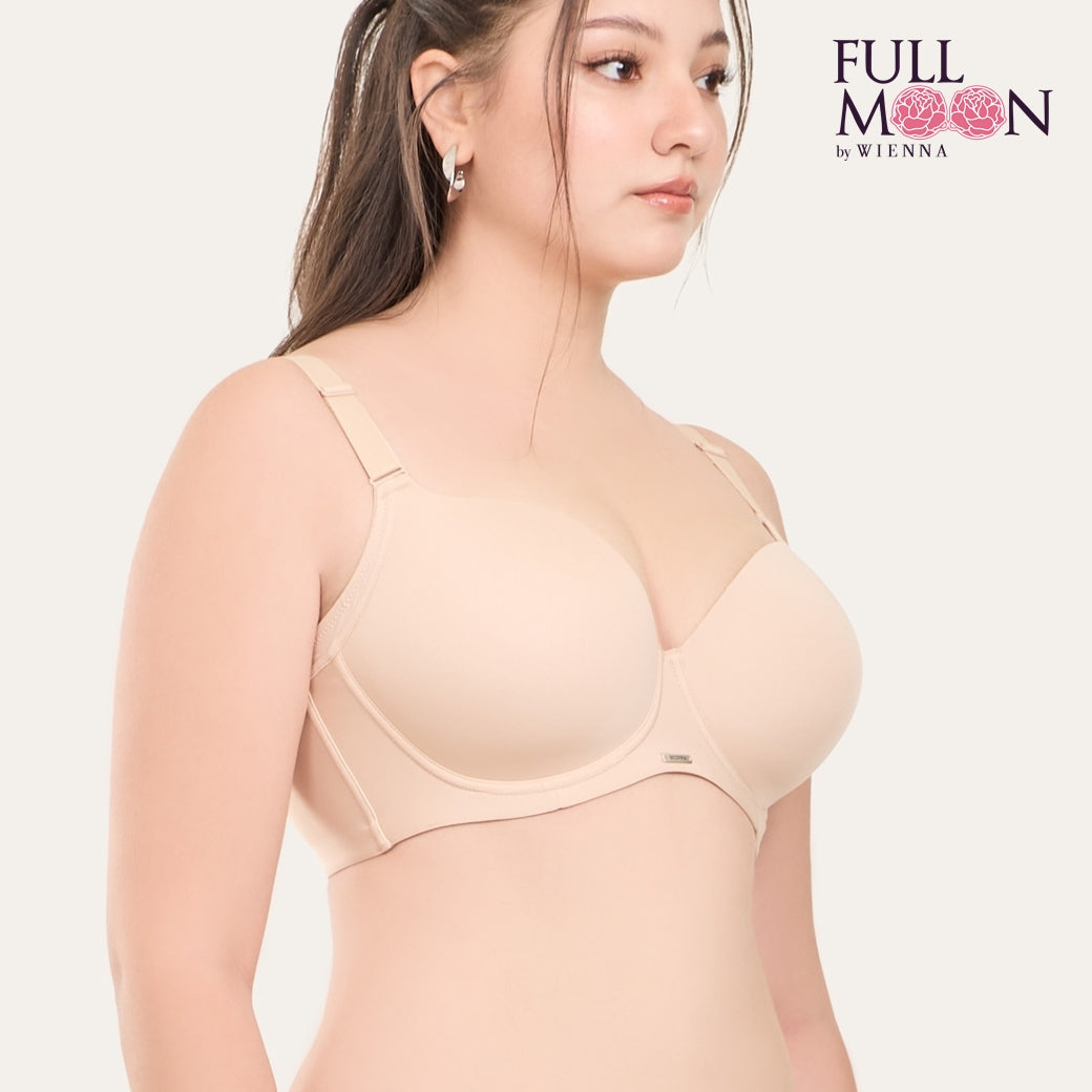 FULL MODERN (BigCup BigSize) เสื้อชั้นใน 4/5 Cup เสริมโครง เต้าโมลบาง (NB41413) ราคาปกติ 1,450.-